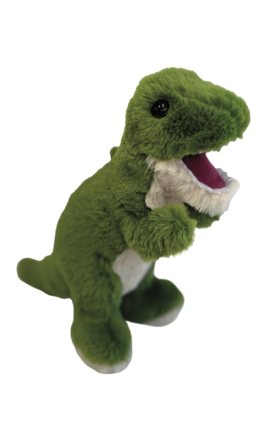 green dinosaur plushie stuffed animal