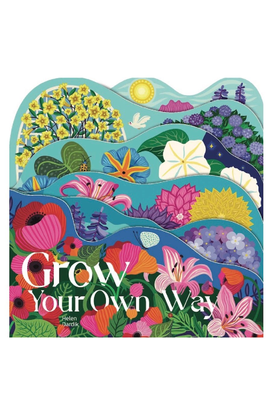 Grow Your Own Way: Nurturing Kindness & Growth | Flower Board Book for Kids - Foxy’s