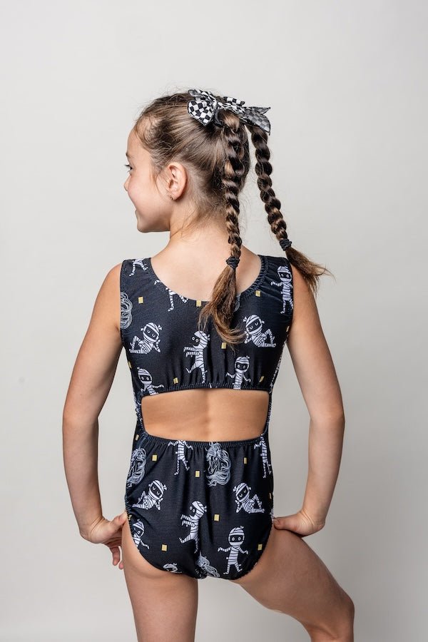 Mummified Halloween Leotard - Foxy’s