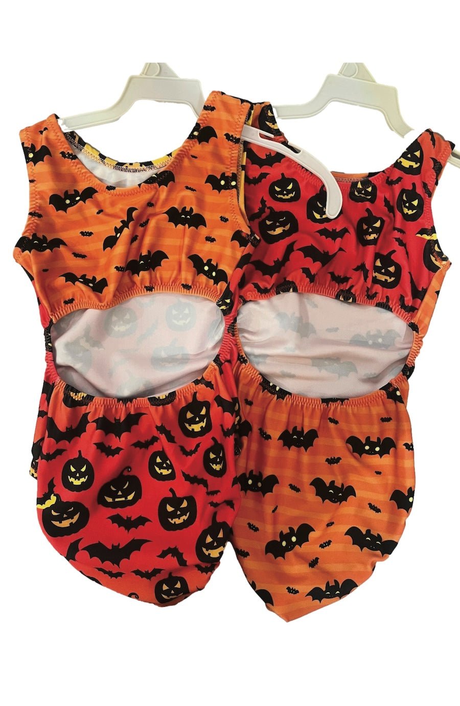 Orange Pumpkin Leotard Vice Versa Halloween Leotard by Foxy's (Which One Will You Choose?) - Foxy’s