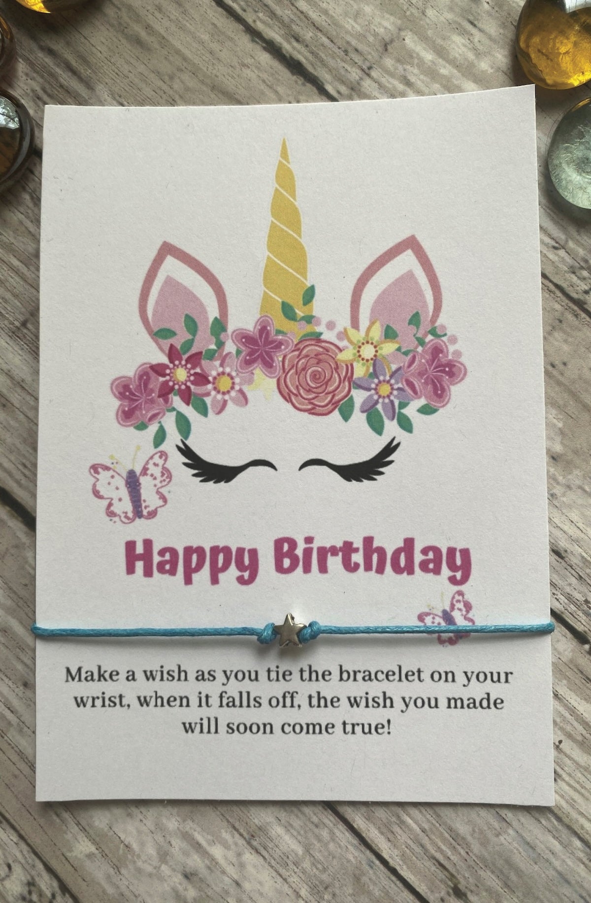 Birthday wish bracelet - Foxy’s