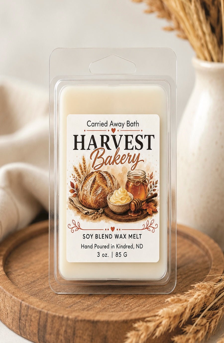 Harvest Bakery Wax Melts | Fresh Bread & Honey Butter - Foxy’s