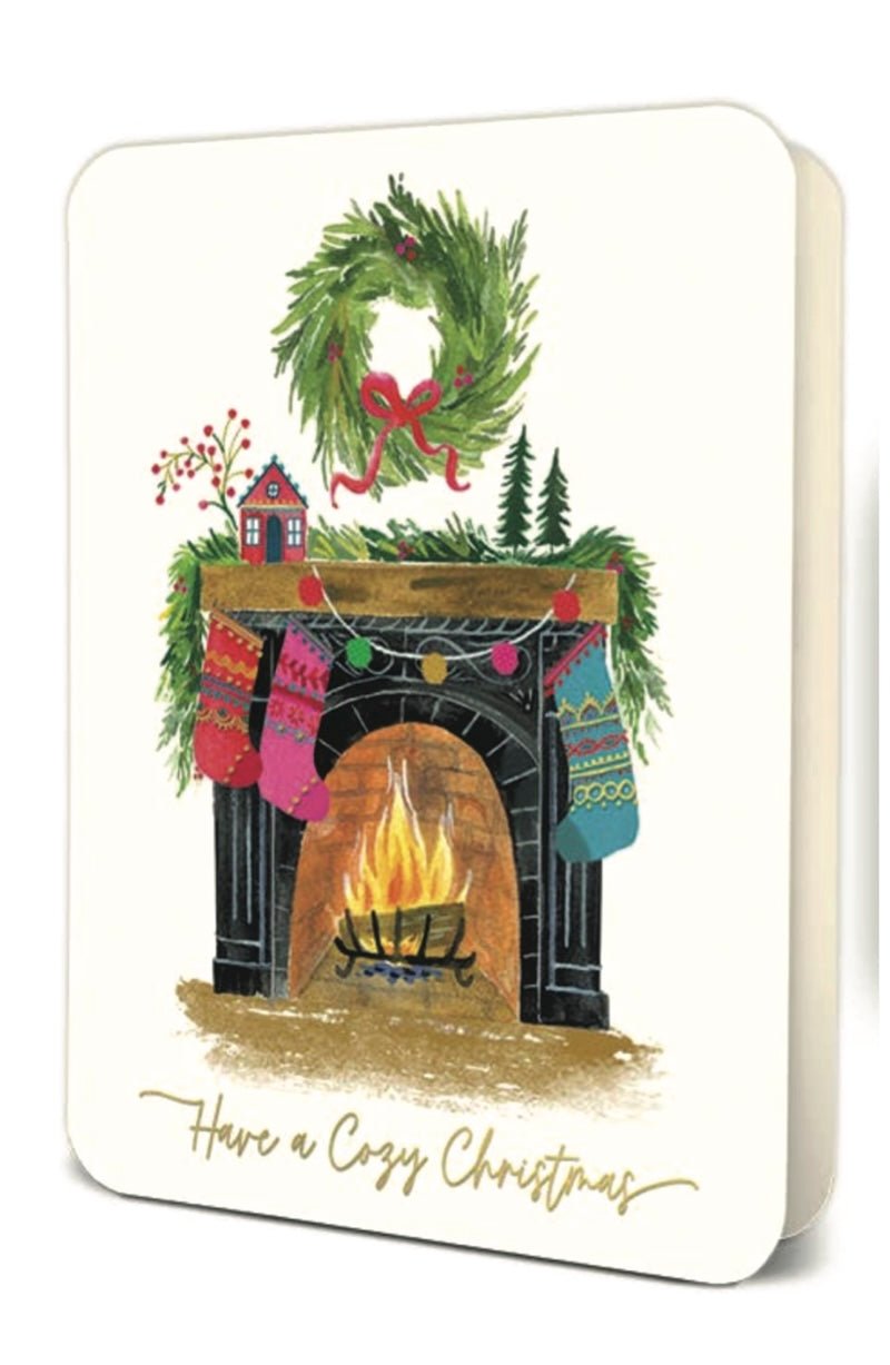 Cozy Christmas Deluxe Greeting Card - Foxy’s