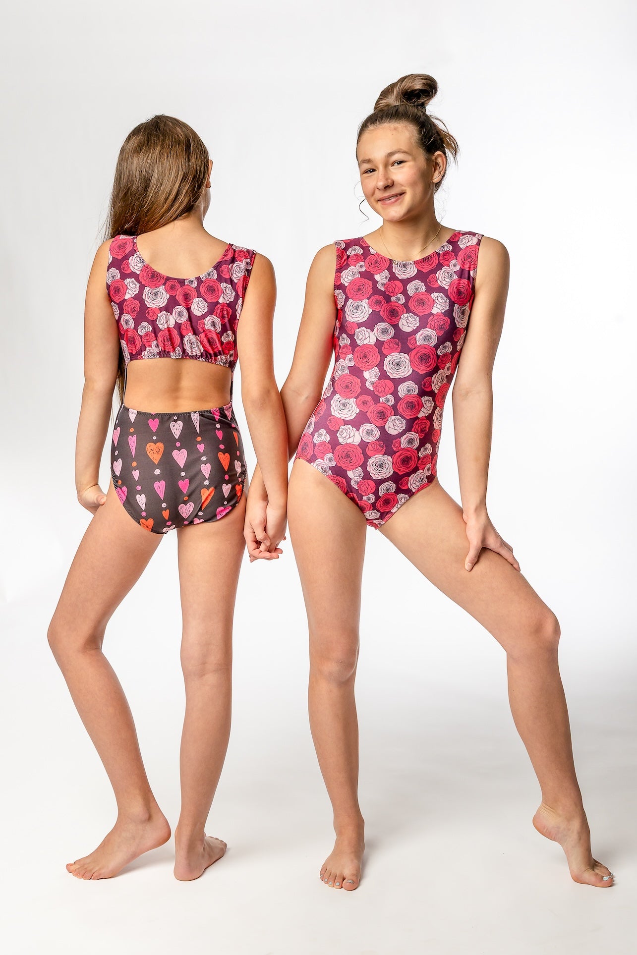Love & Roses Vice Versa Leotard - Matching Bestie Gymnastics Leotards (Which One Will You Choose?) - Foxy’s