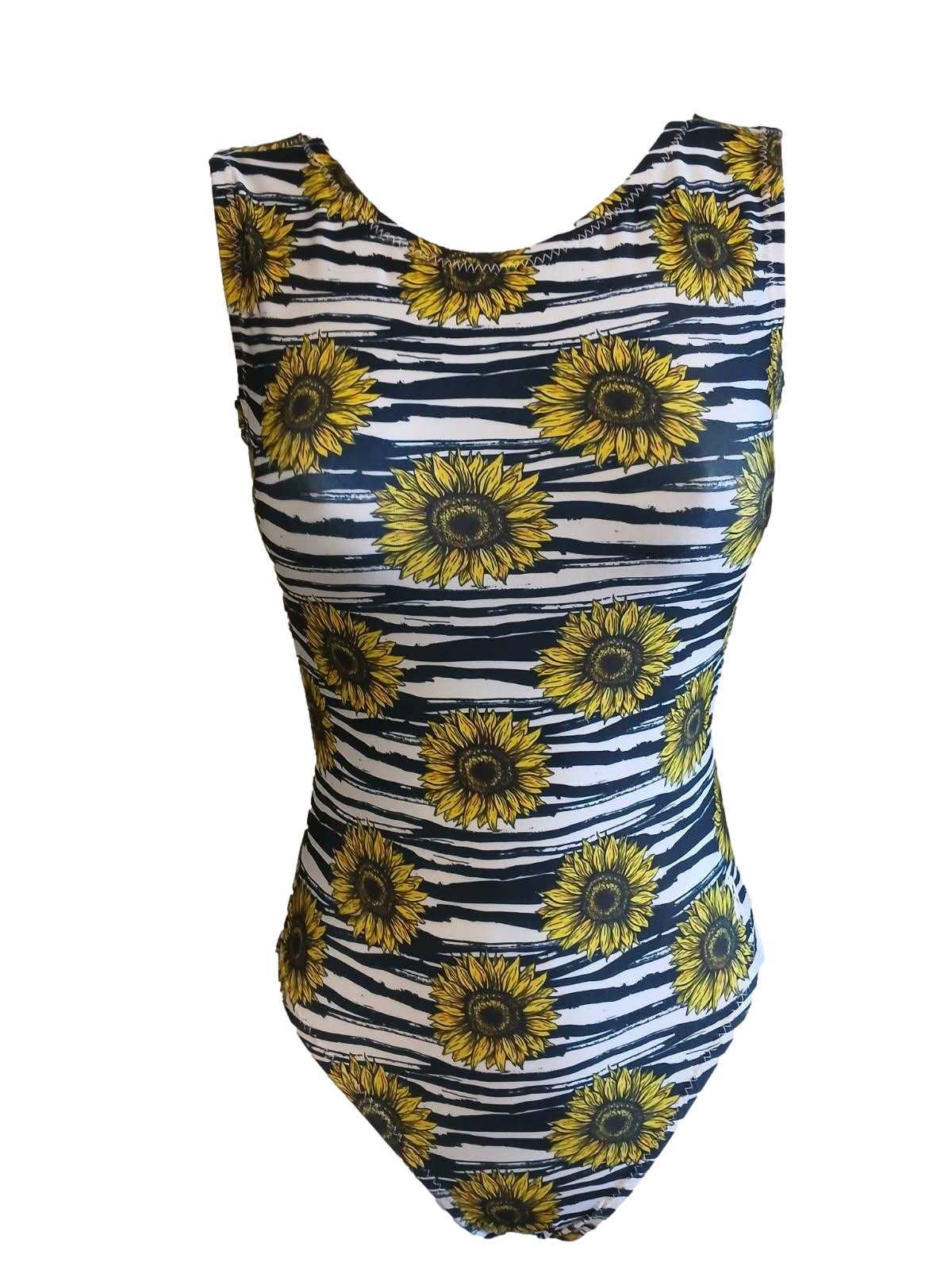 Sunflower Grunge Leotard