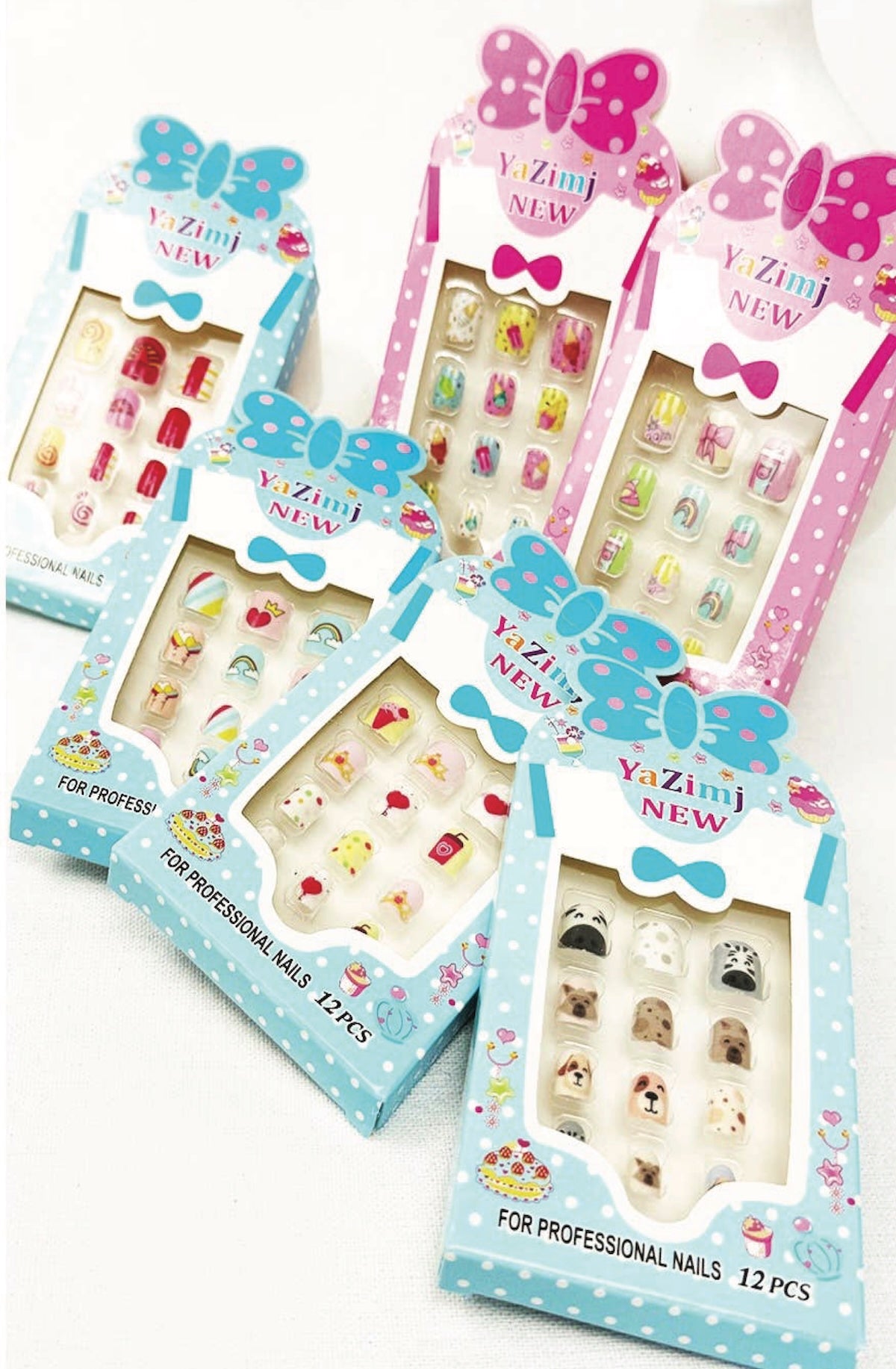 Myster Lovely Press On Kids Nails Set - Foxy’s