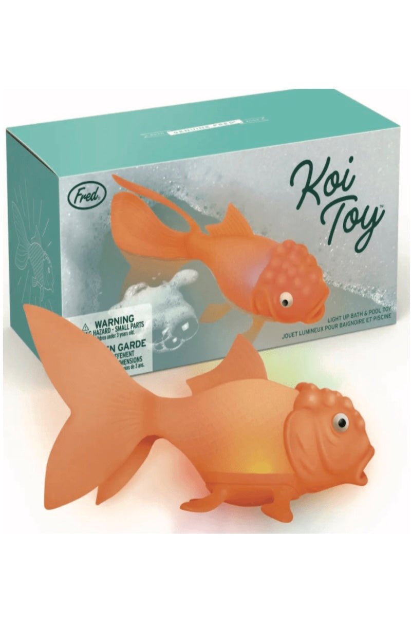 Koi Toy: Light - Up Goldfish Bath Toy - Dive into Rainbow Fun! - Foxy’s