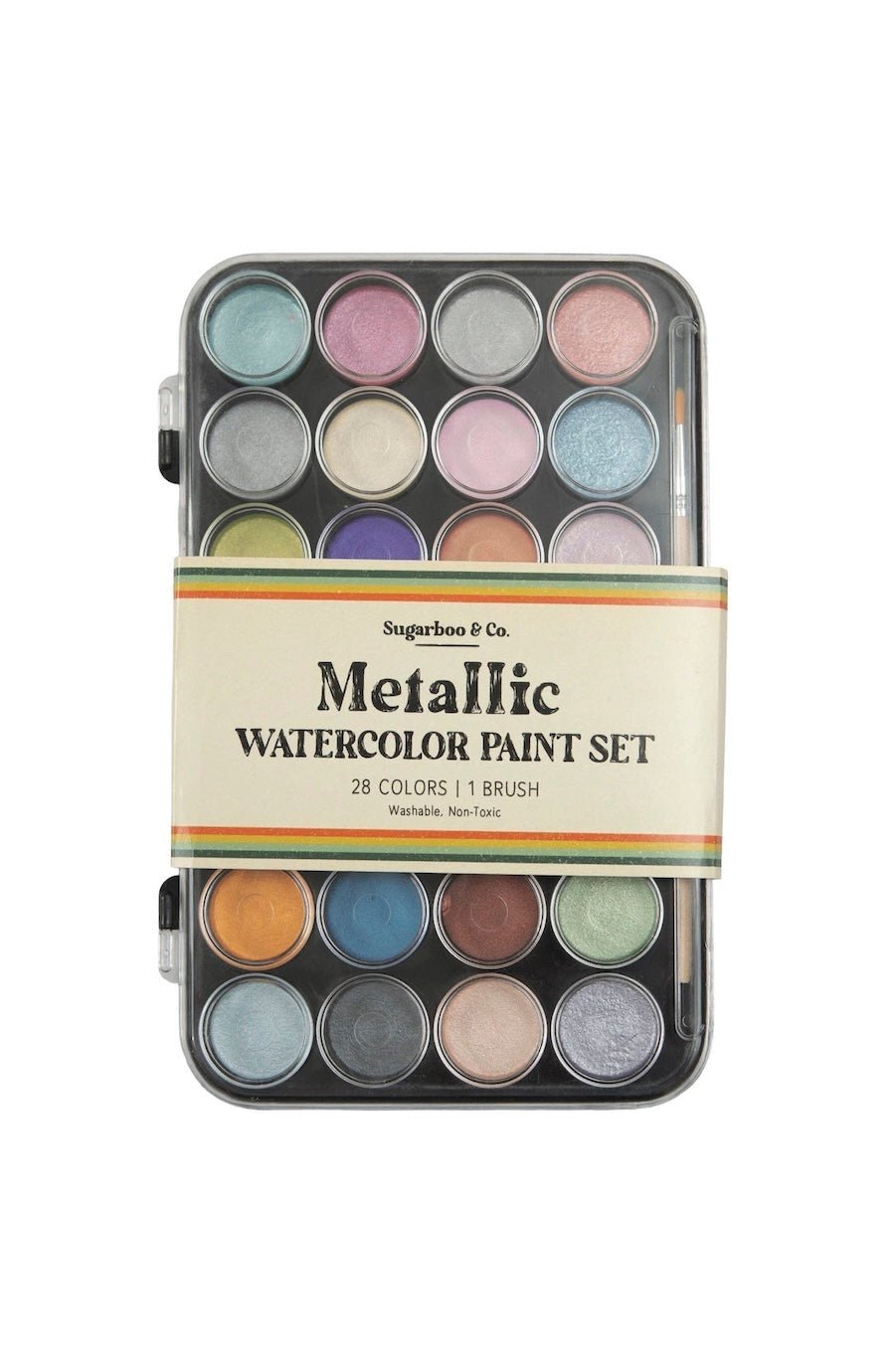 Metallic Watercolor Paint Set - Foxy’s