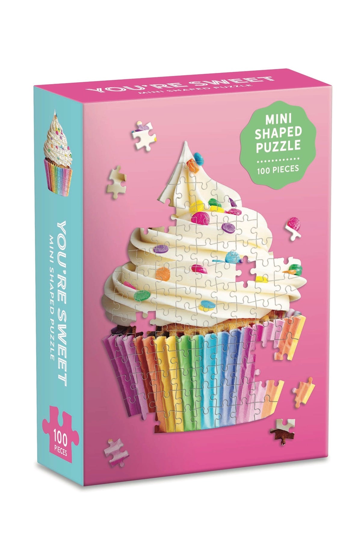 You're Sweet Cupcake 100 Piece Mini Shaped Puzzle - Foxy’s