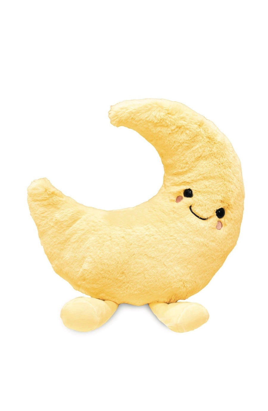 yellow moon plushie stuffed animal for kids