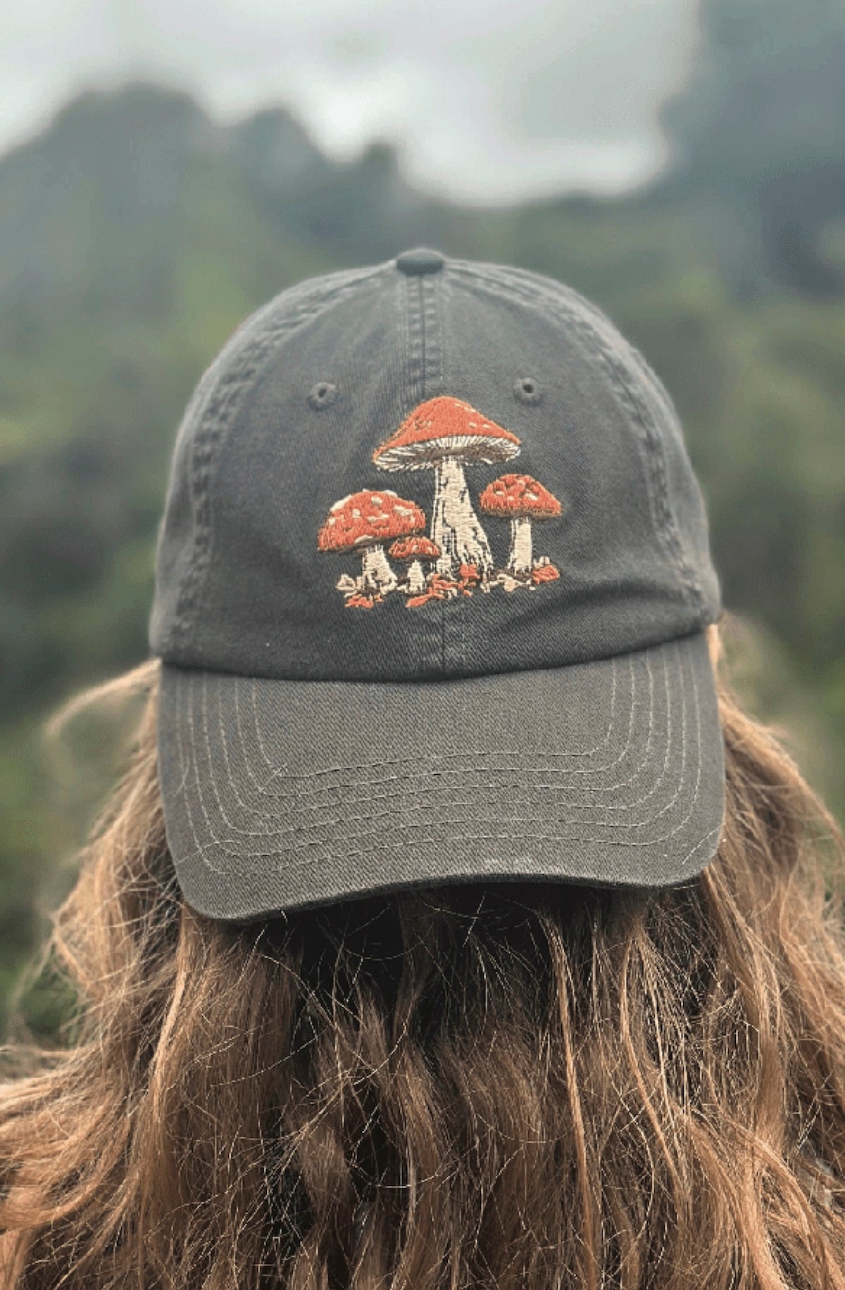 Grey Mushroom Cap - Foxy’s