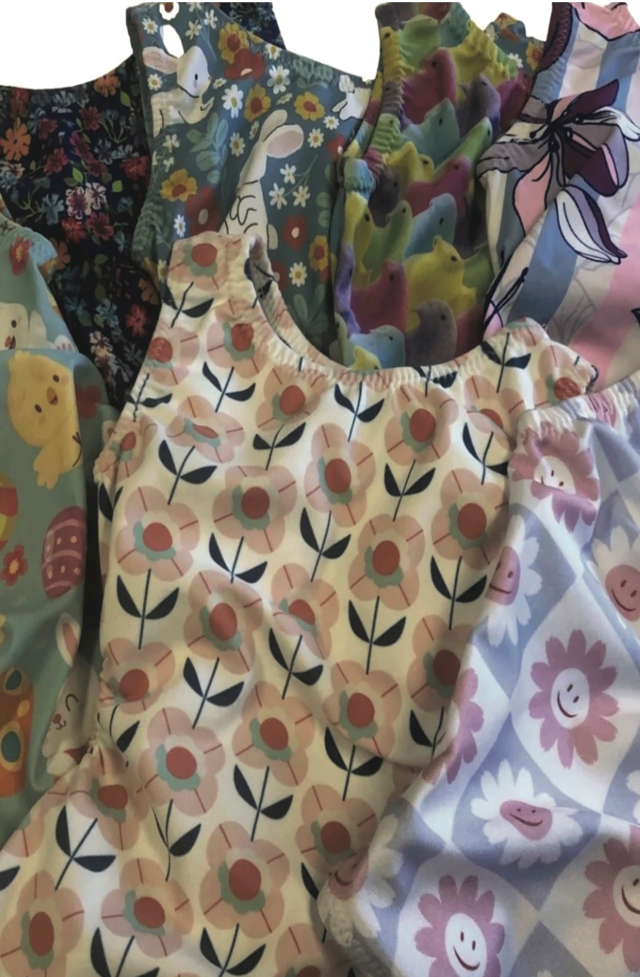 Surprise! Mystery Easter Leotard | Foxy's Leos: Fun Prints & Comfy Fit - Foxy’s