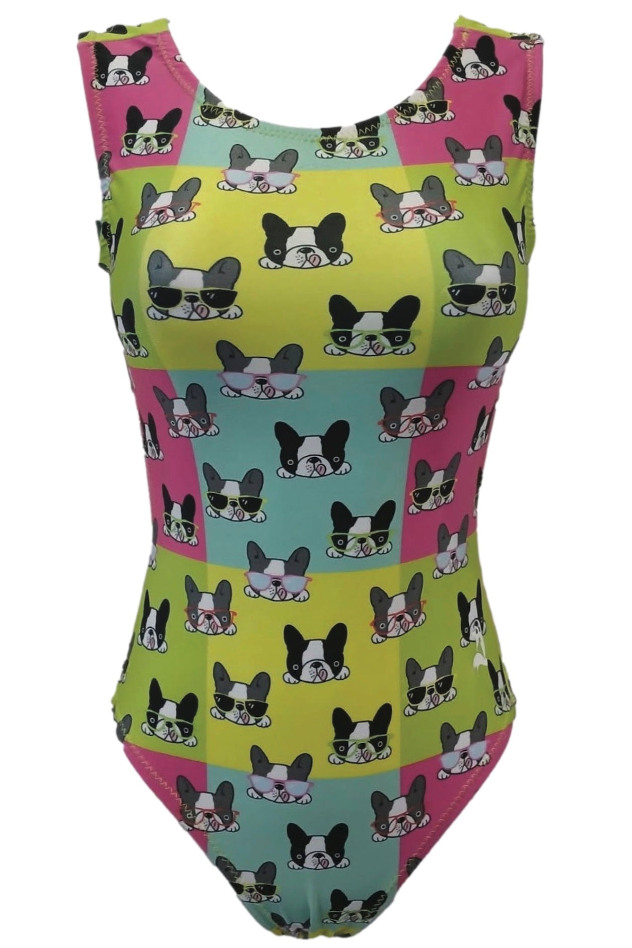 Cool Frenchie Leotard for Girls - Foxy’s