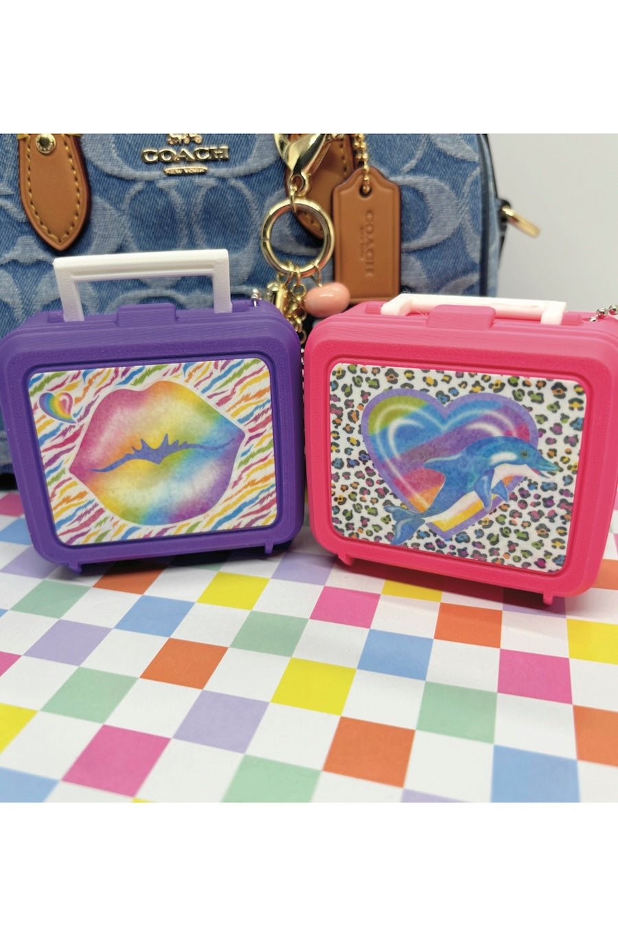 90's Empty Lunch Trinket-Box|Bag Charm(s) | 3D Printed - Foxy’s