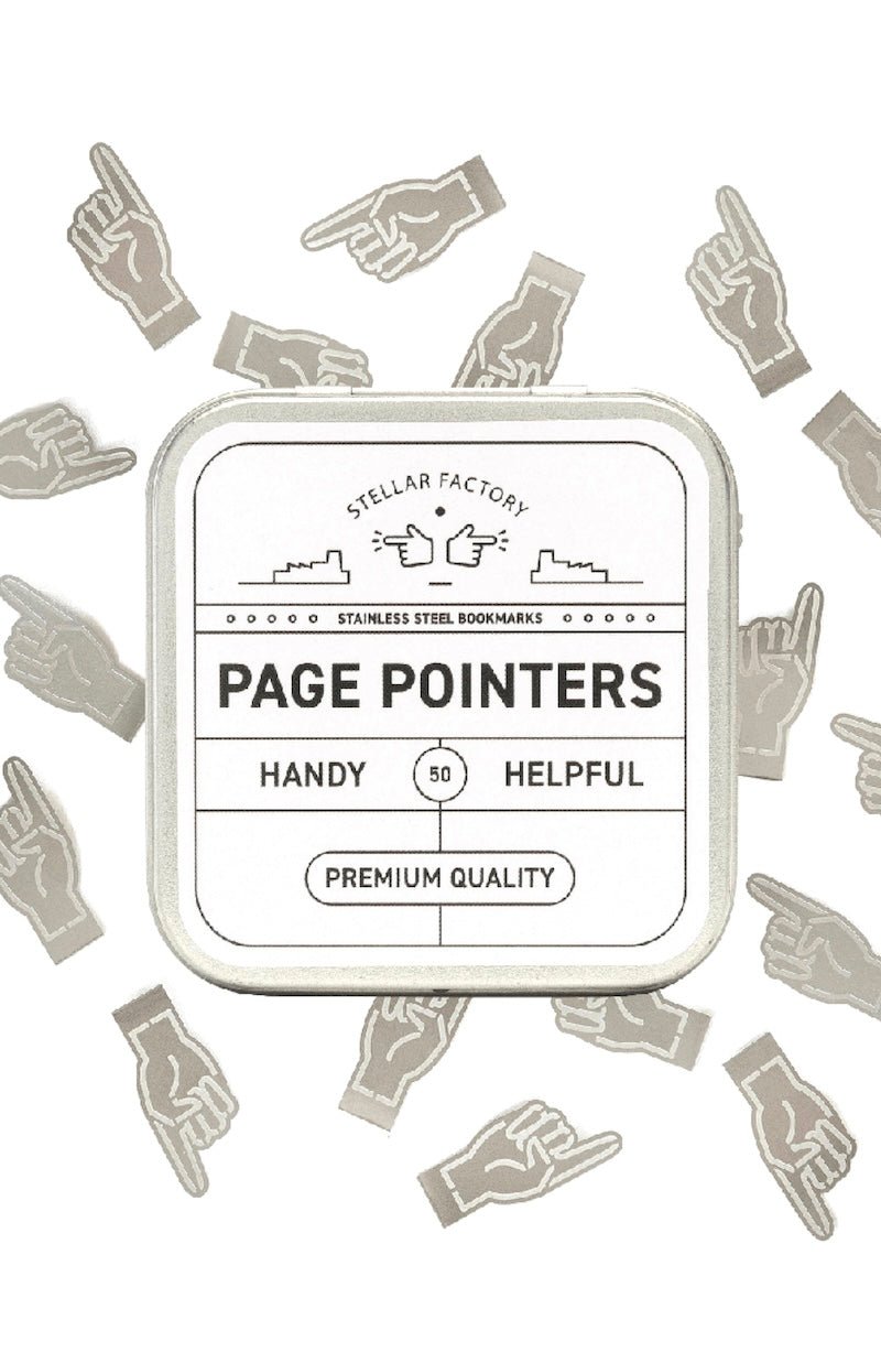 Page Pointers: Metal Bookmarks - Foxy’s