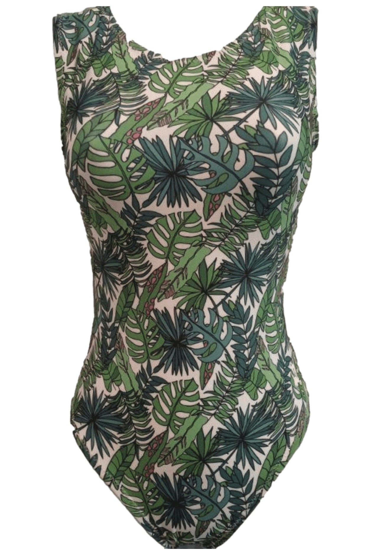 Kauai Trail Leotard - Jungle Print Gymnastics Leo | Foxy's - Foxy’s