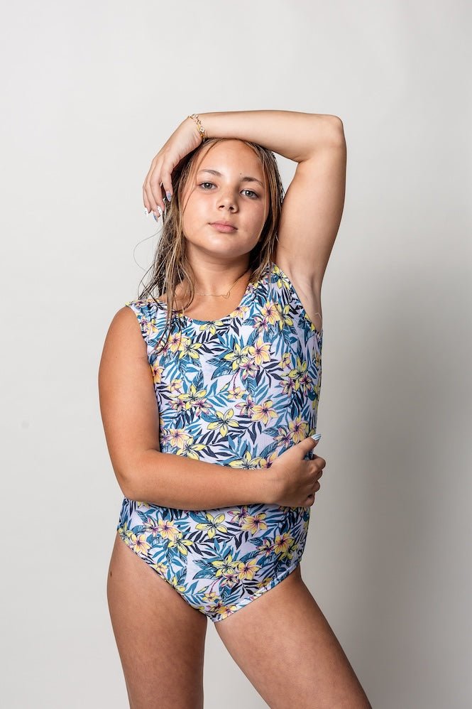 Tropic Luxe Foxy's Gymnastics Leotard - Foxy’s