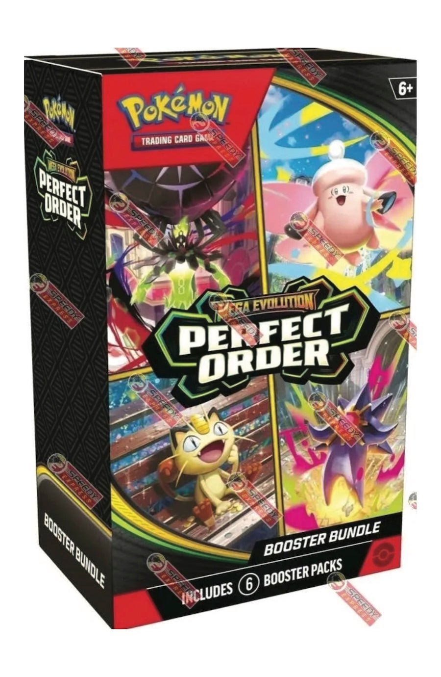 POKEMON TCG MEGA EVOLUTION PERFECT ORDER BOOSTER BUNDLE - Foxy’s