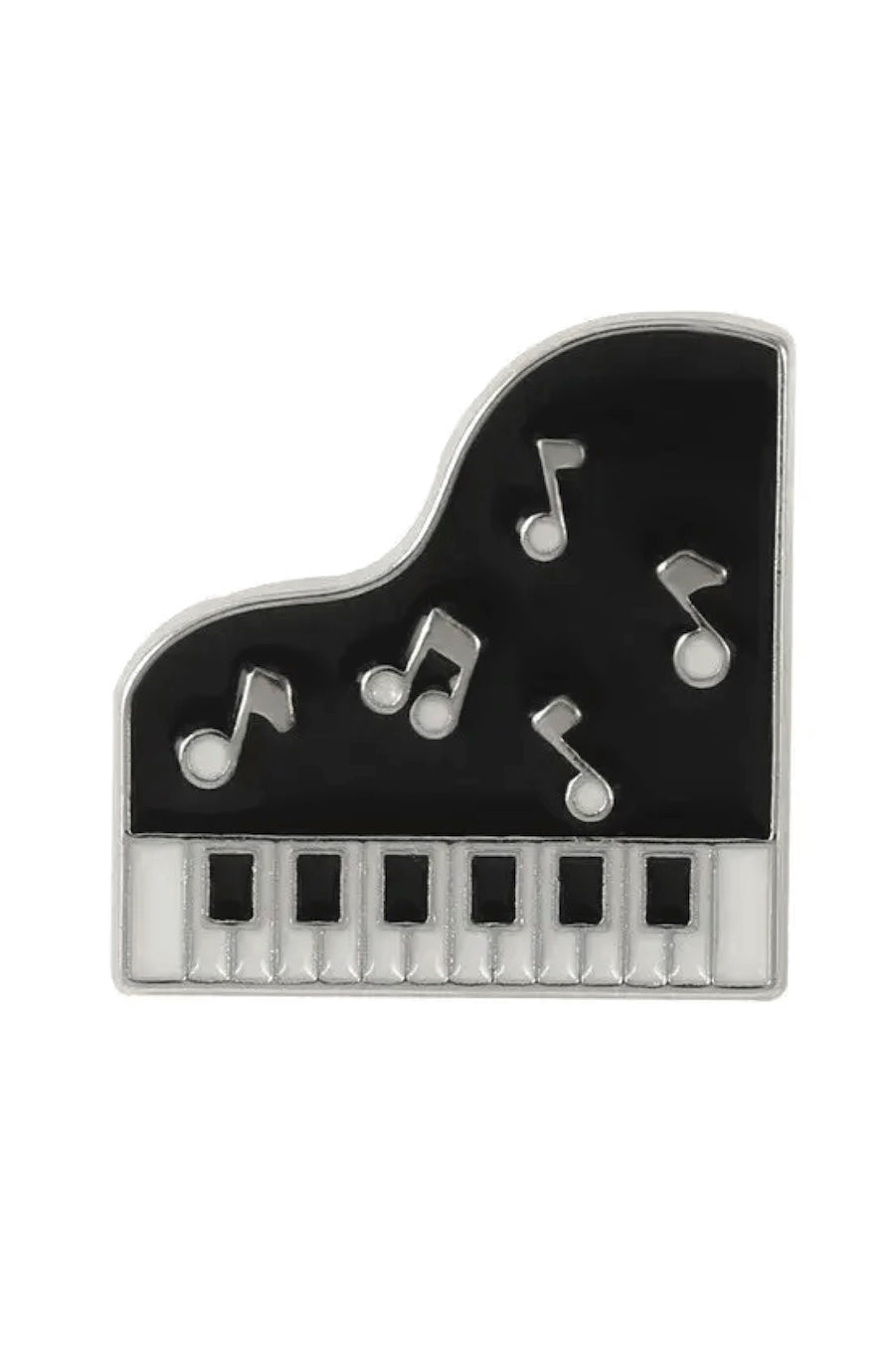 piano music lover enamel pin