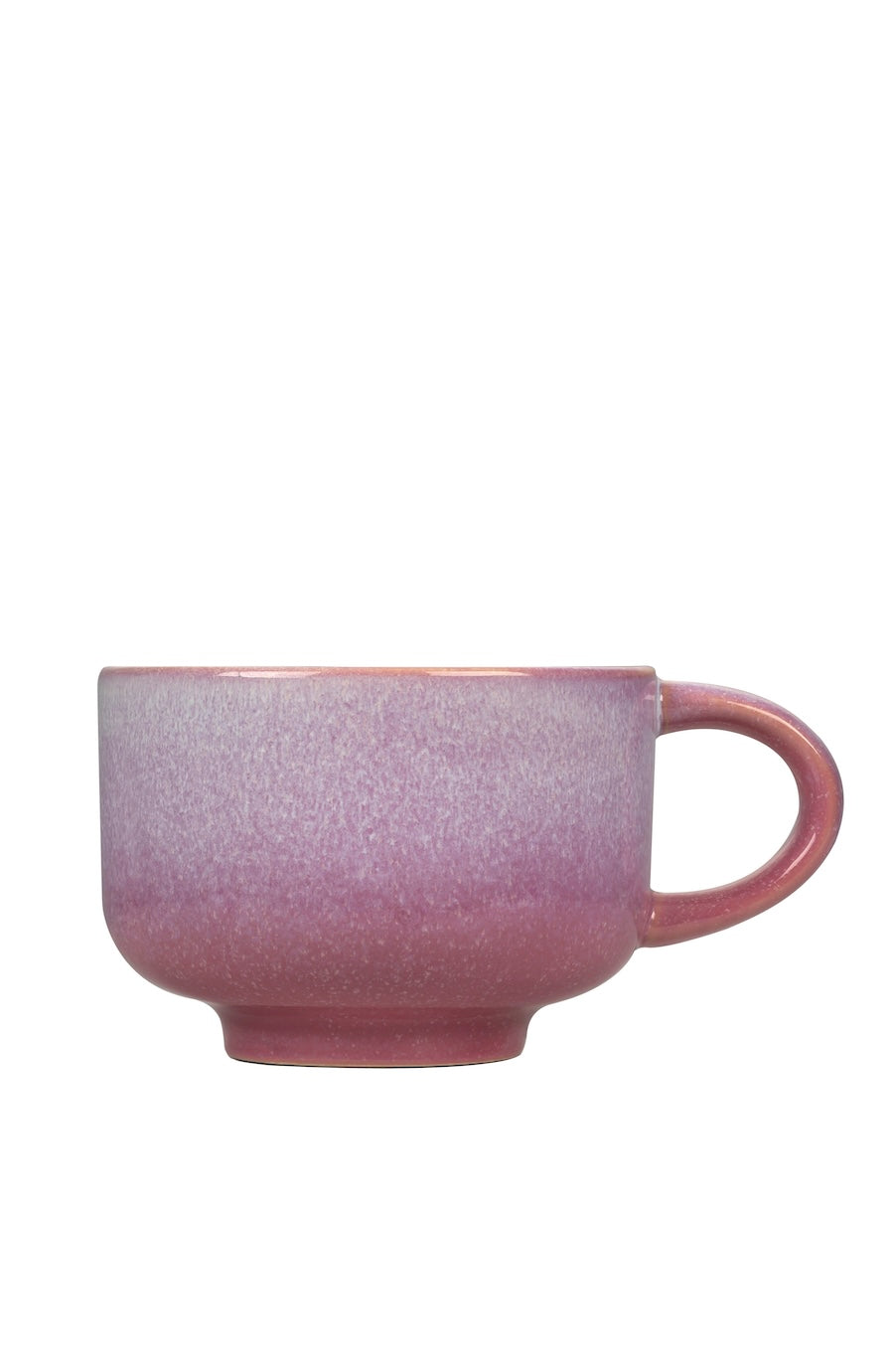 pink ceramic coffee mug