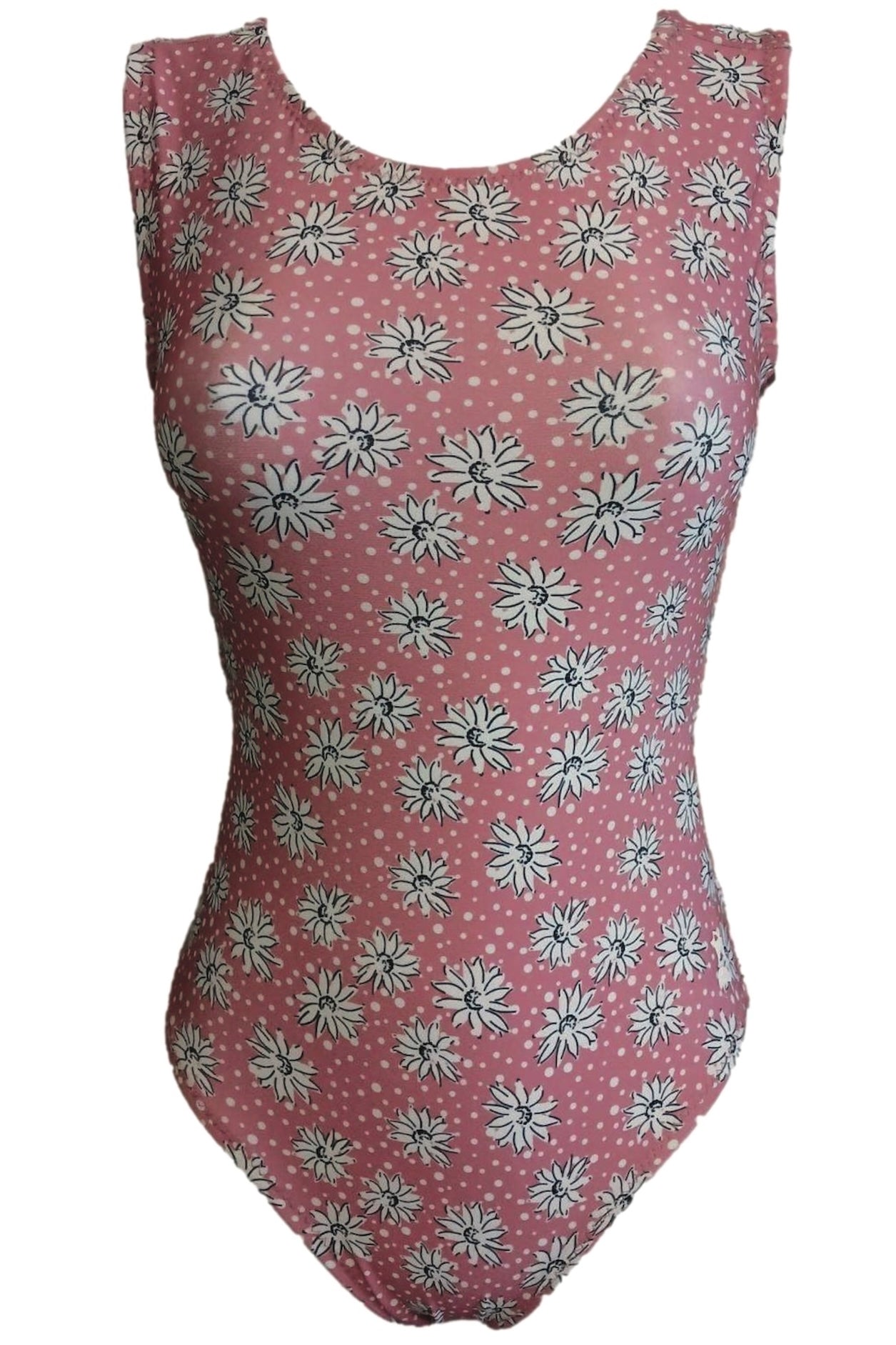 Pink Floral Puff Leotard | Gymnastics & Dance | Foxy's Leos - Foxy’s