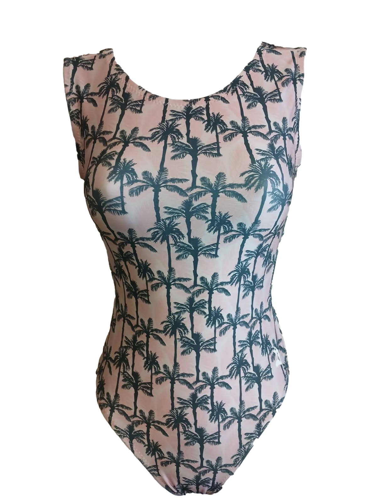 pink palm breeze leotard