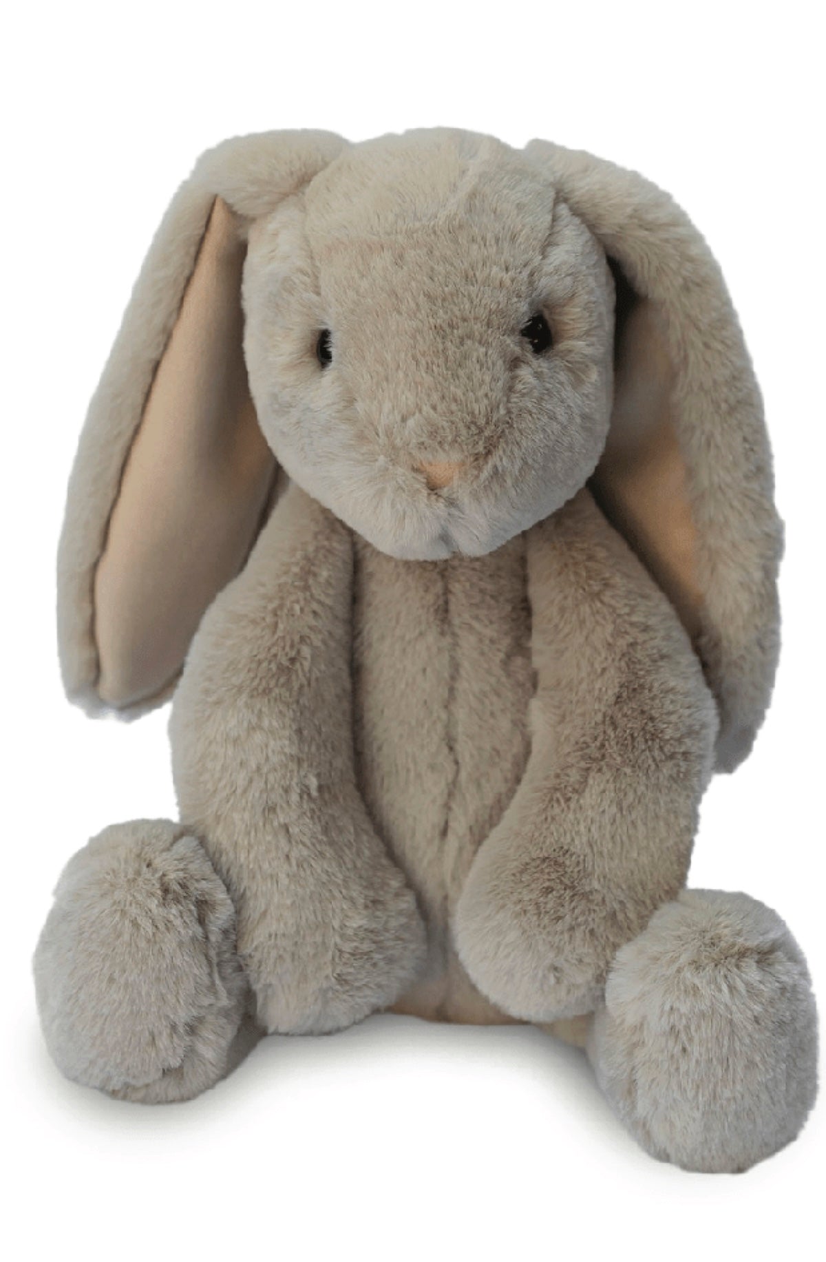 World's Softest Lushee 16 inch - Suede Mink Bunny Gray Plush - Foxy’s