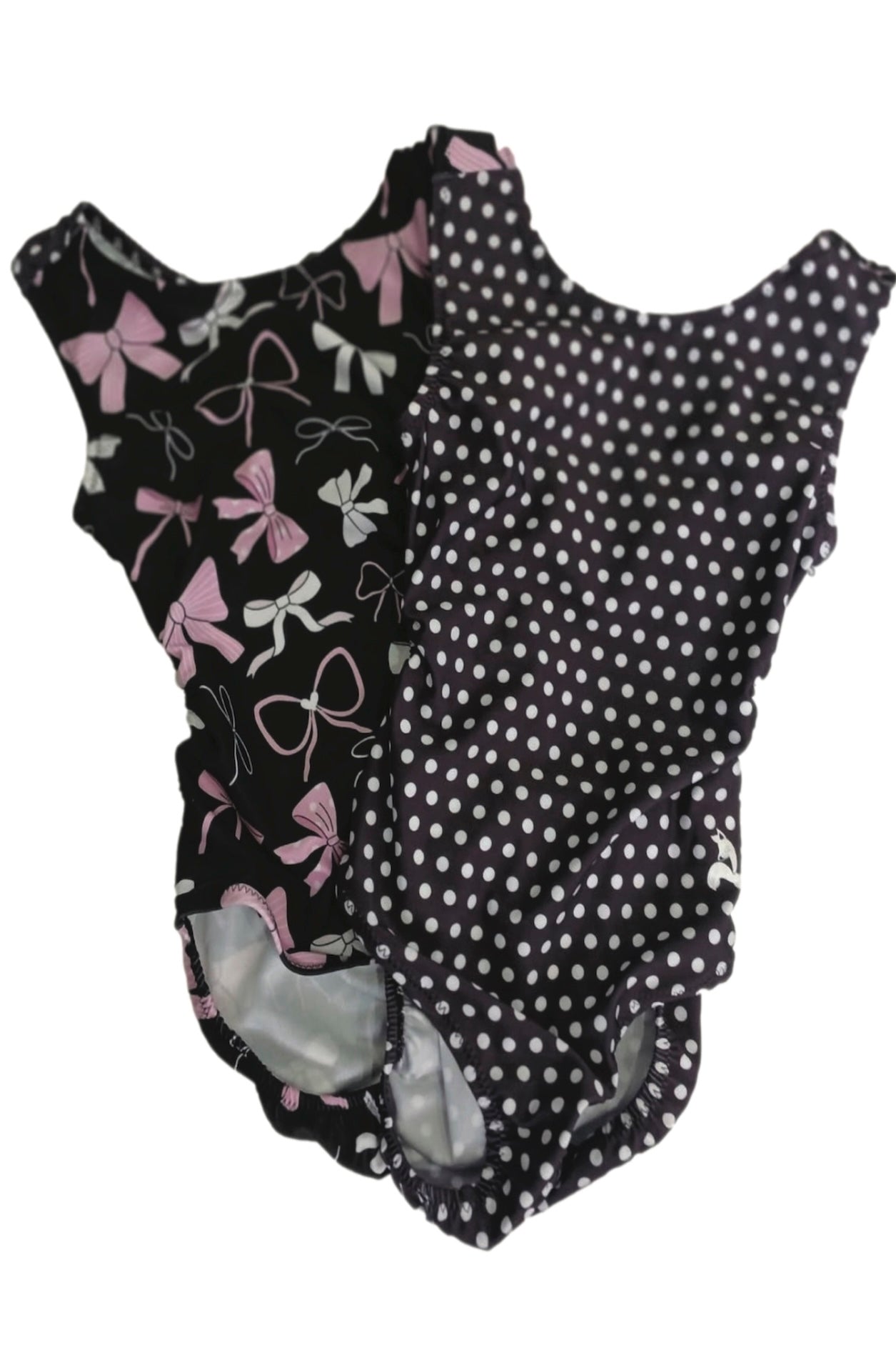 Polka Dot Bow VICE VERSA Leotard for Girls (Choose Your Style) - Foxy’s