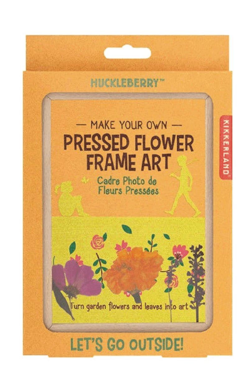 Huckleberry Pressed Flower Frame Kit - Nature Craft for Budding Artists & Gifts - Foxy’s