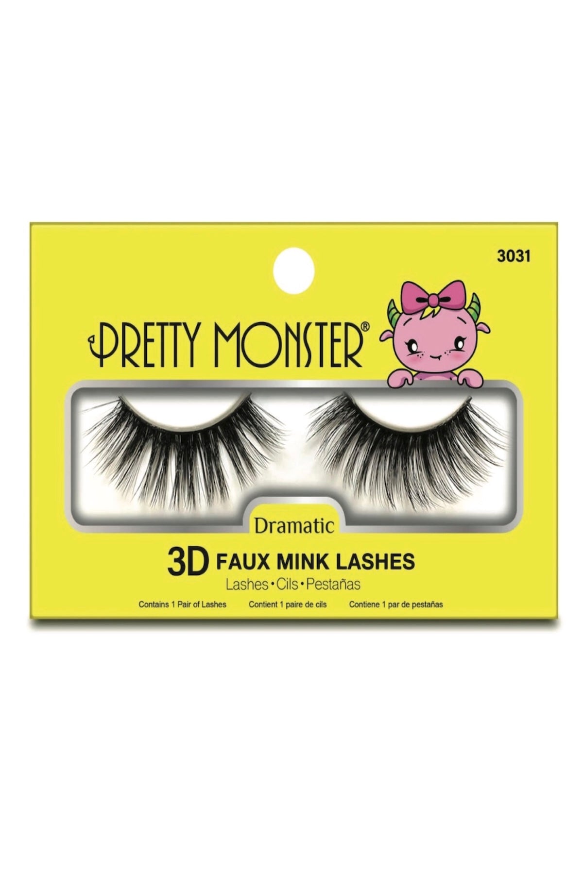 Pretty Monster Dramatic 3D Faux Mink Lashes - Foxy’s