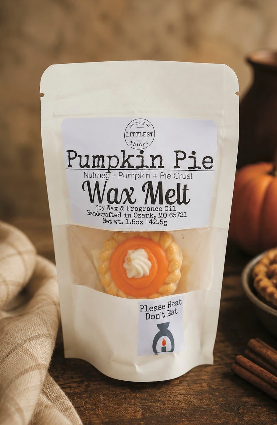 Pumpkin Pie Wax Melts - Foxy’s