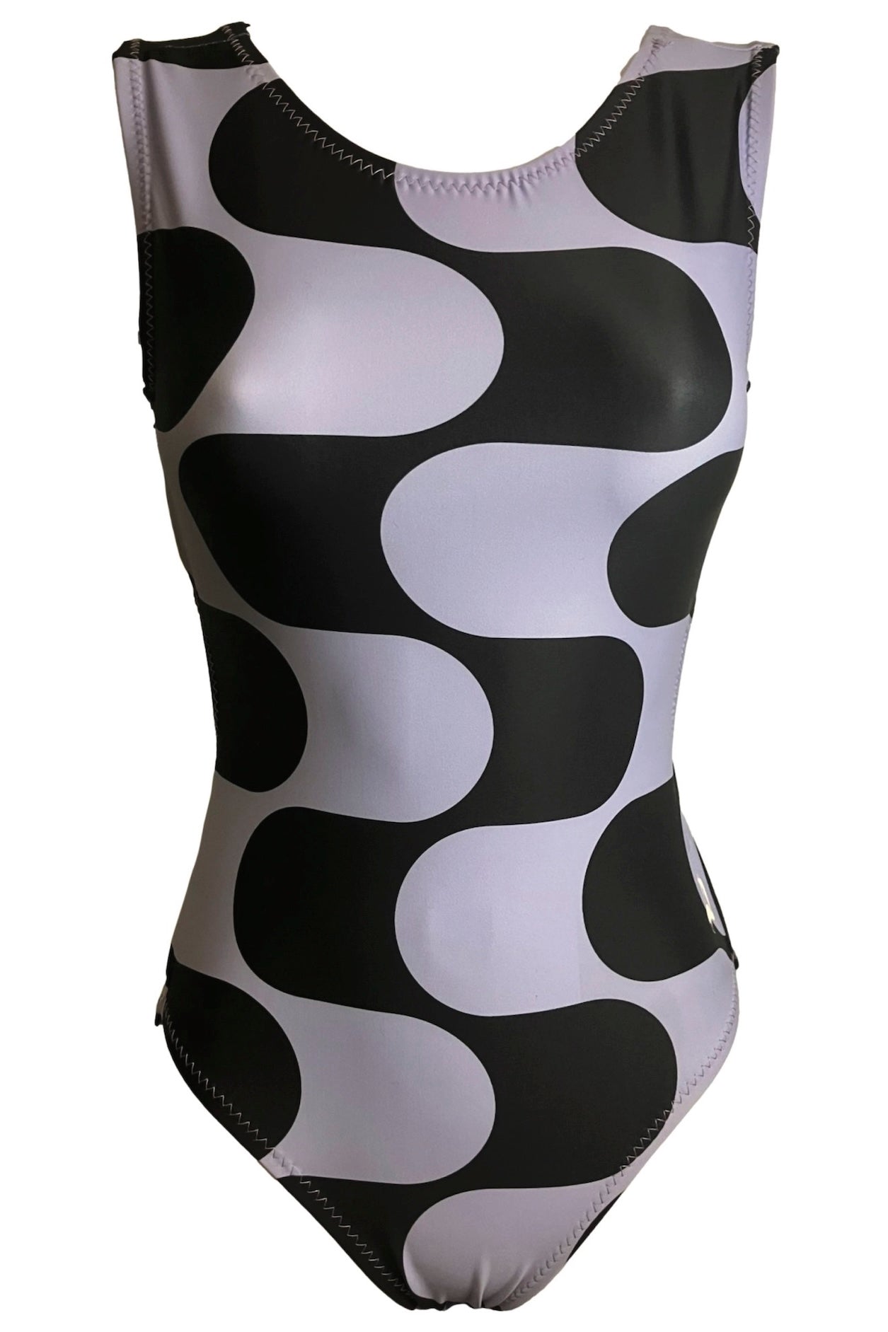 BlackJack Gymnastics Leotard - Purple & Black Foxy's Leo - Foxy’s
