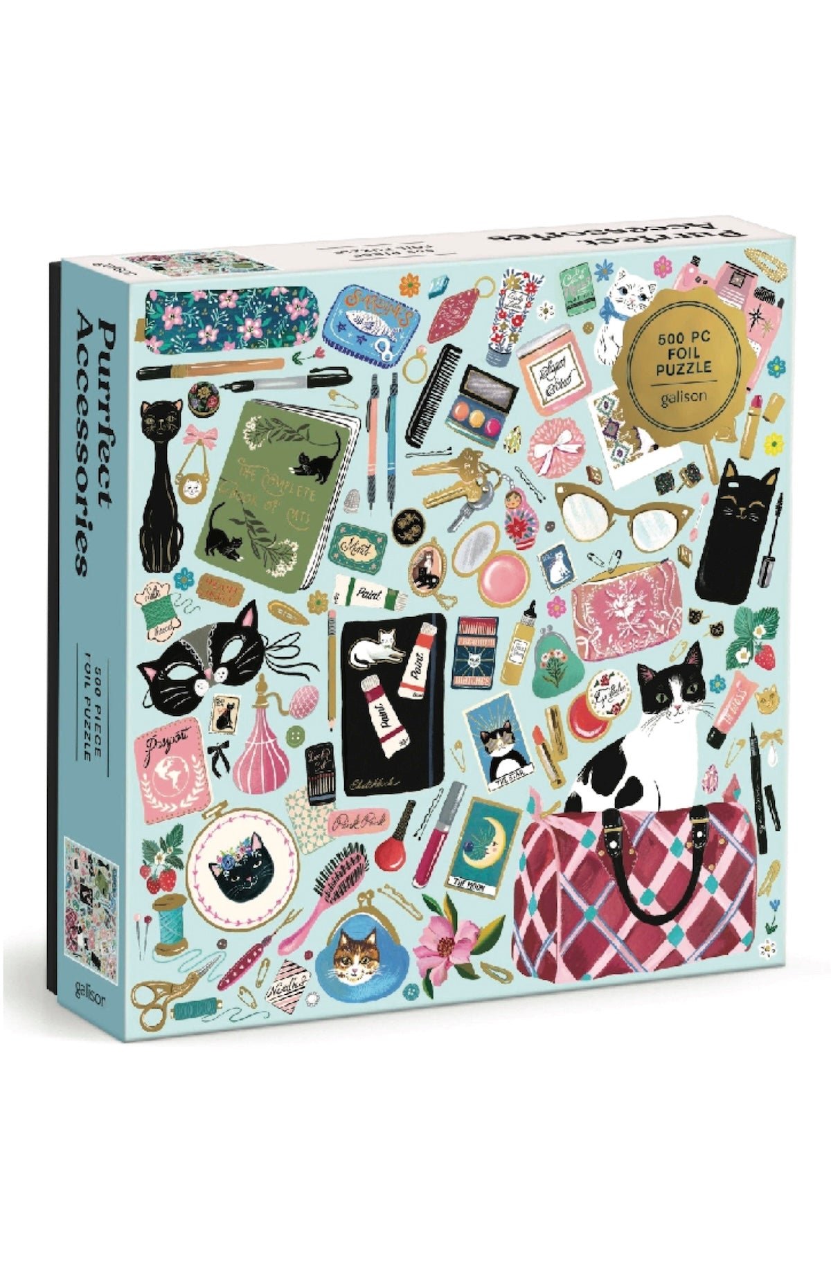 Purrfect Accessories 500 Piece Foil Puzzle - Foxy’s