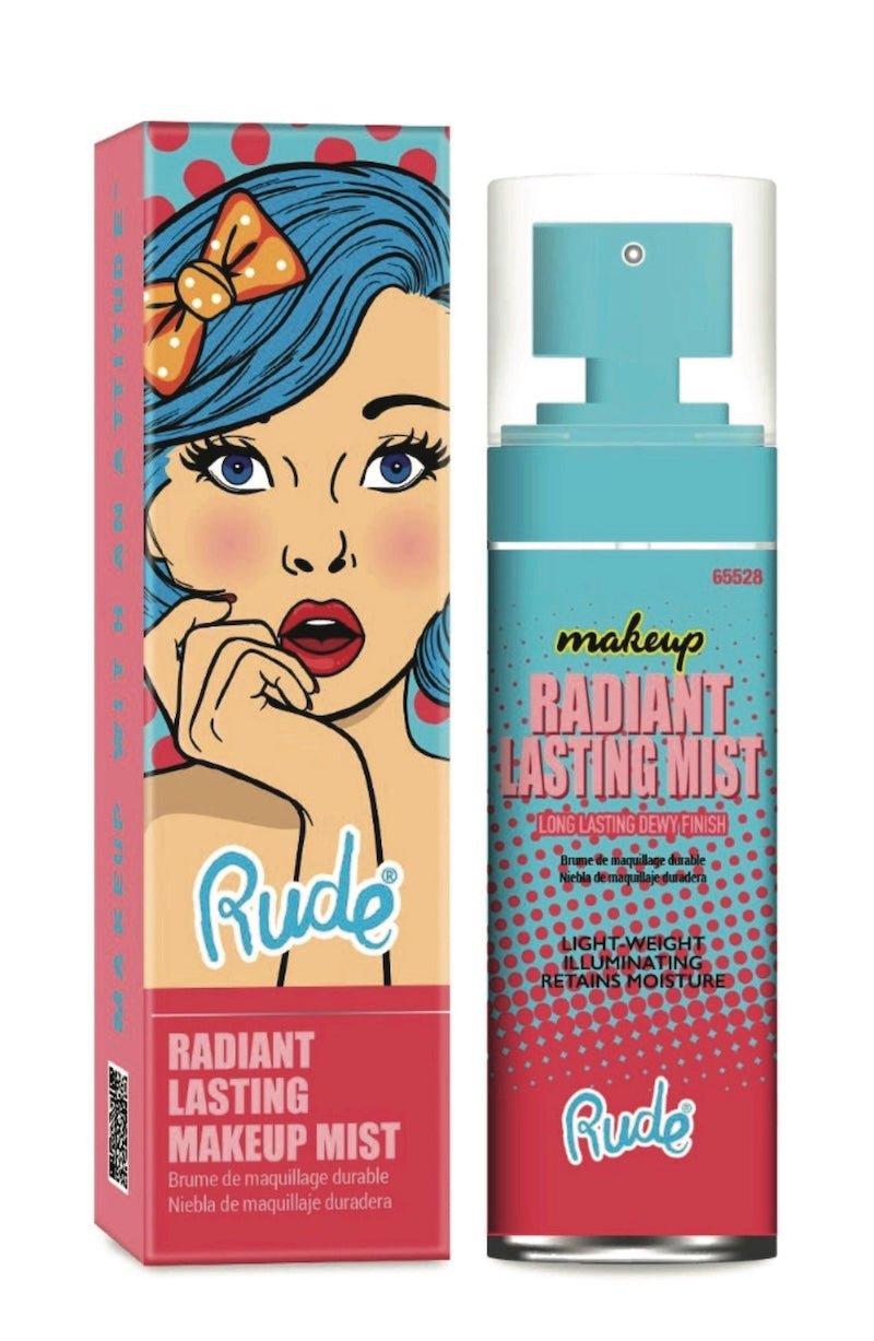 Radiant Lasting Makeup Mist - Illuminating Setting Spray for a Glowing Look - Foxy’s