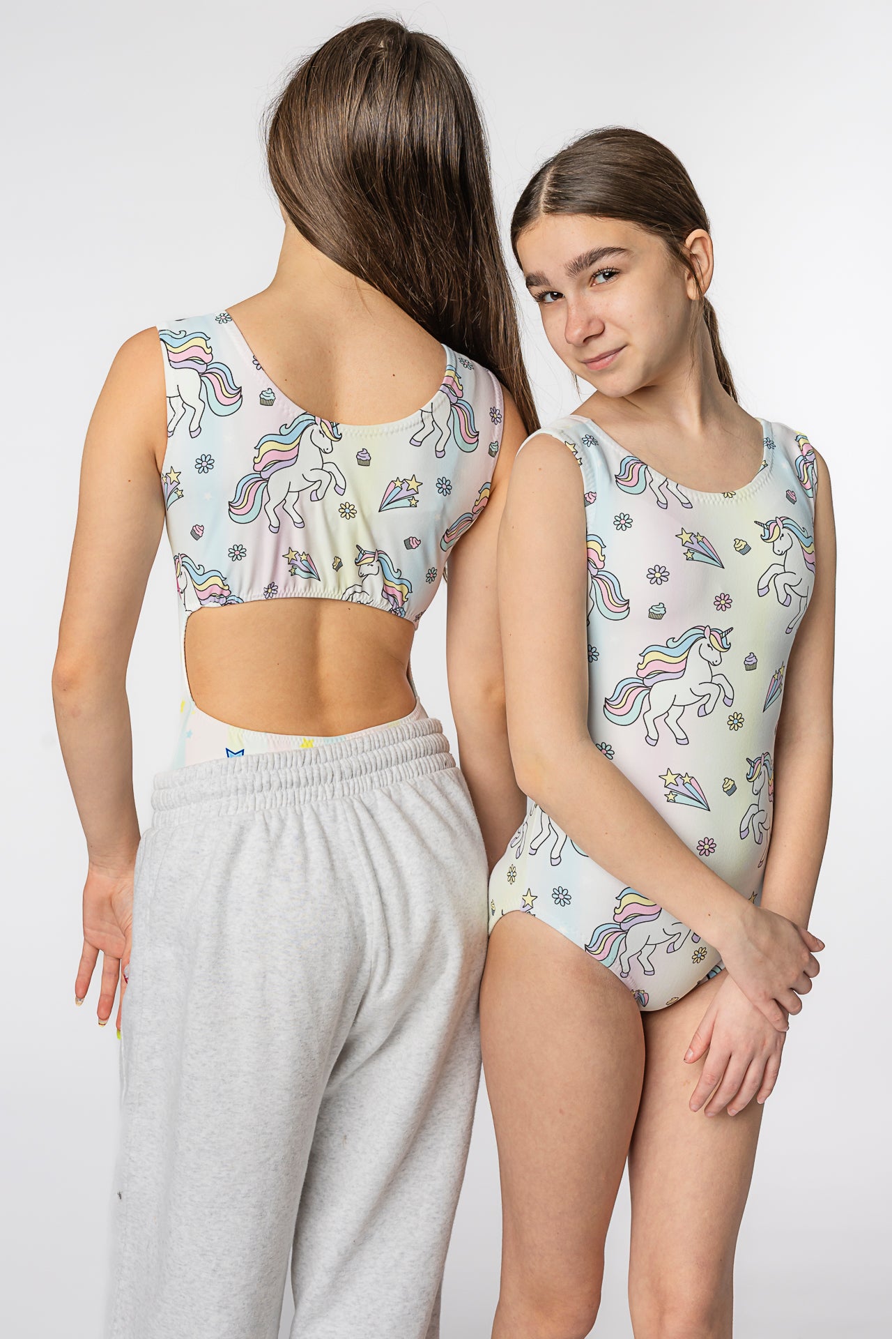 Rainbow Unicorn ULTRA SOFT Vice Versa Leotard - Choose Your Style! (Besties Leo) - Foxy’s