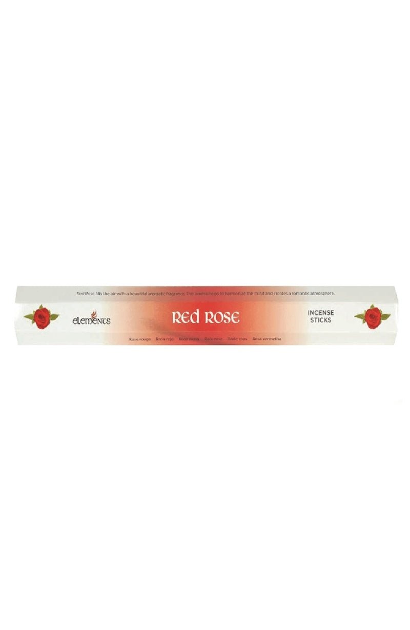 Red Rose Incense Sticks - Aromatherapy for Relaxation & Yoga - Foxy’s