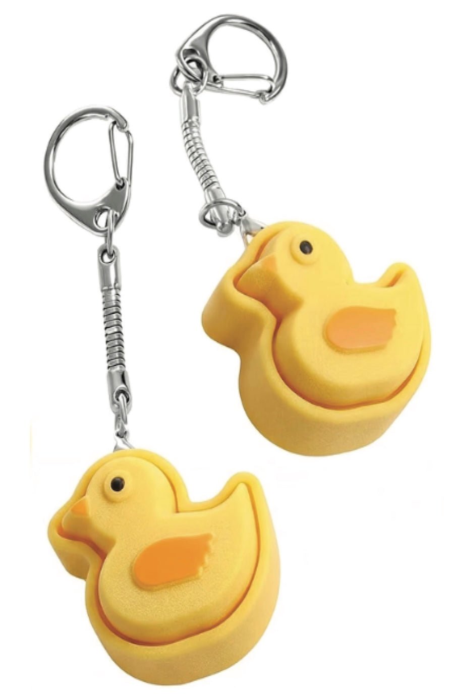 Rubber Ducky Fidget Clicker Keychains - Foxy’s