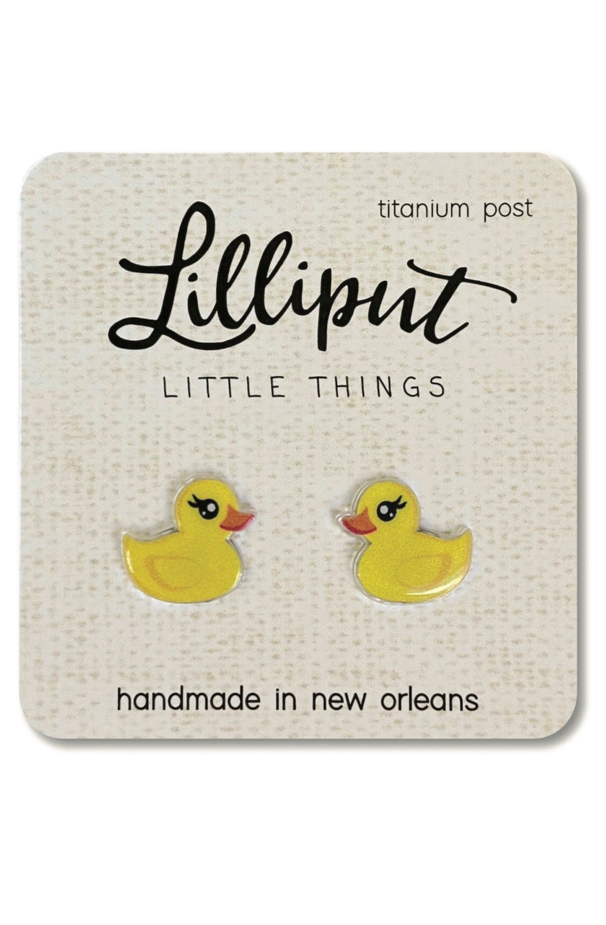 Rubber Ducky Earrings - Foxy’s