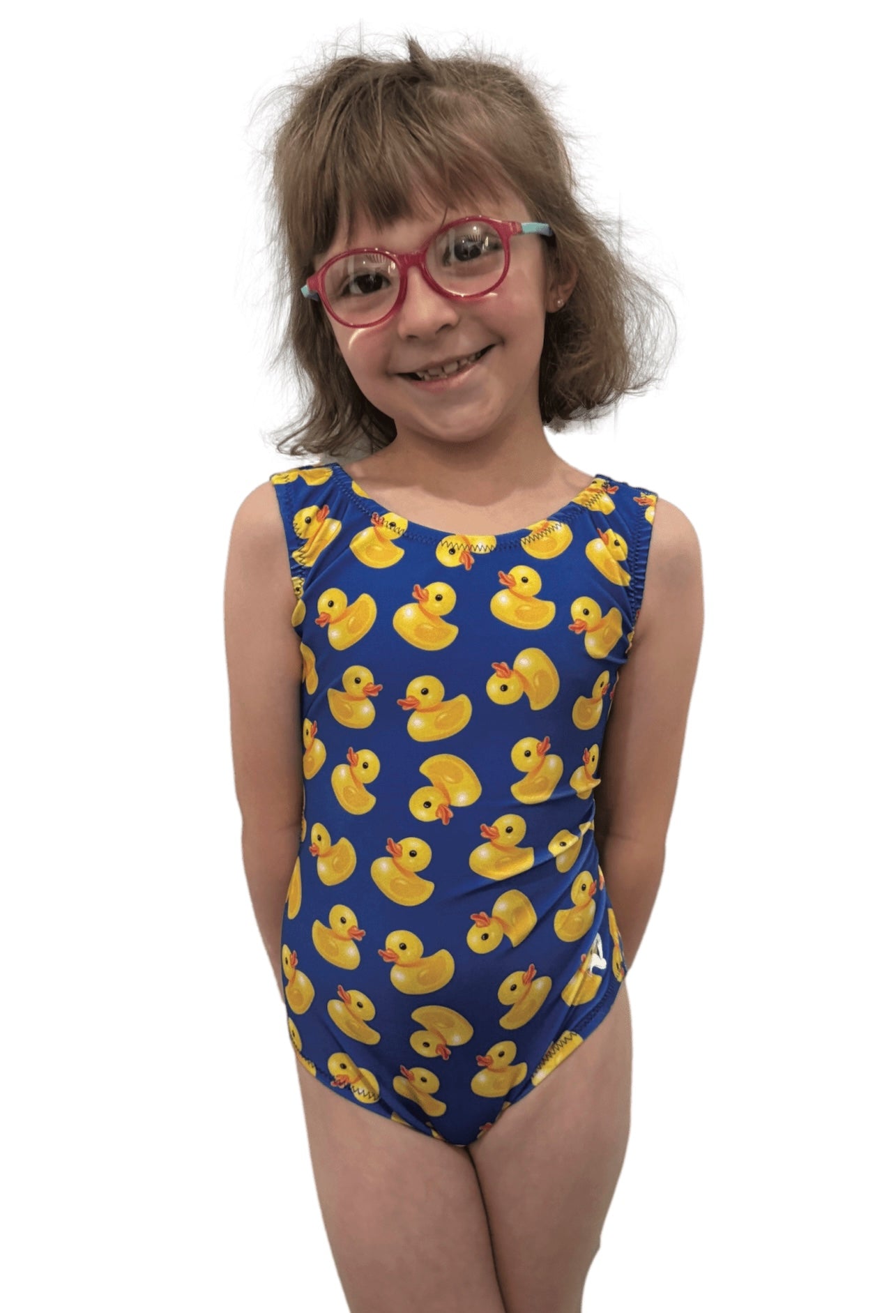 Rubber Ducky Gymnastics Leotard - Comfy & Fun Foxy's Leo - Foxy’s