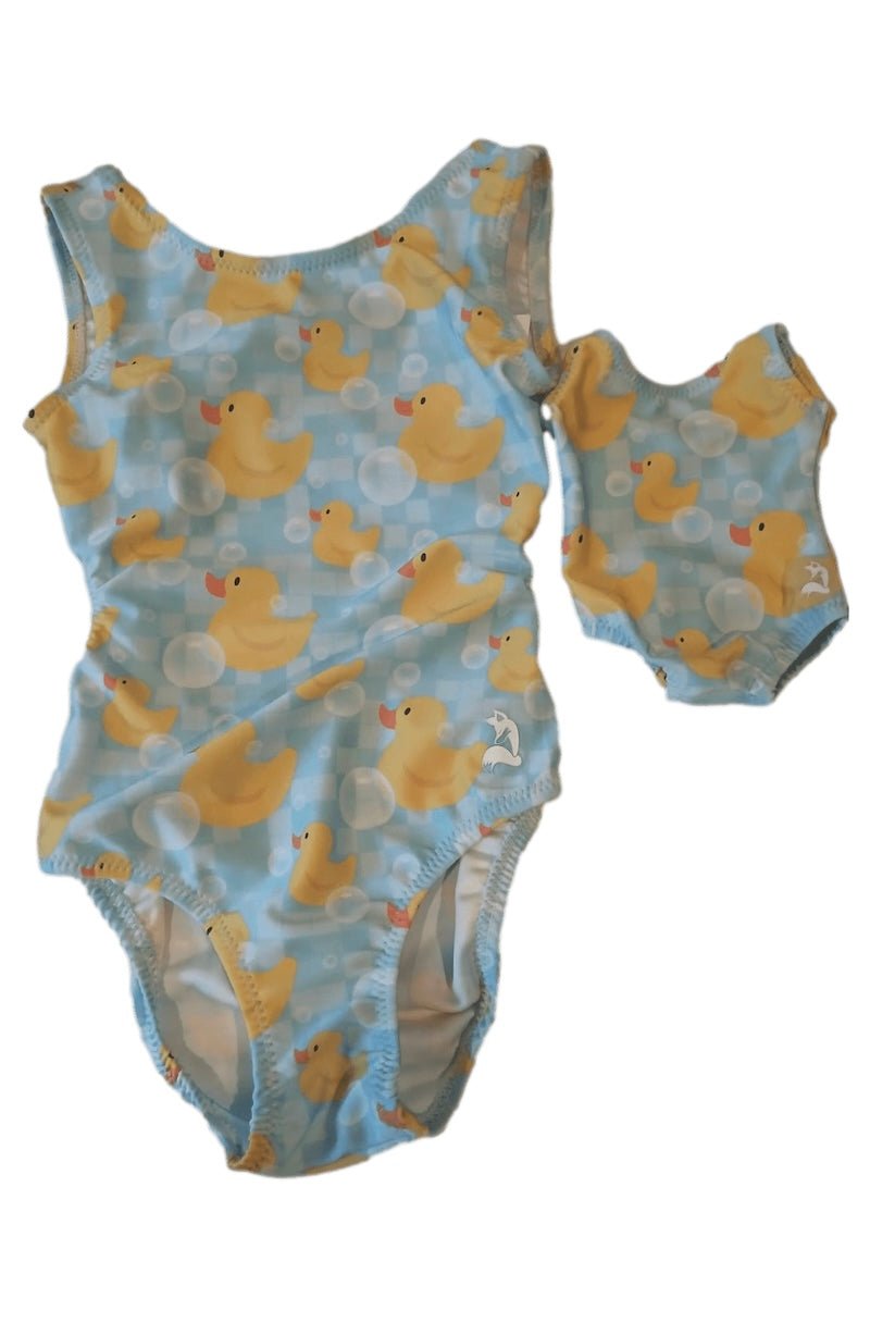 Rubba Dubs Tumble Tot Matching Doll Leotard Set for Kids - Foxy’s