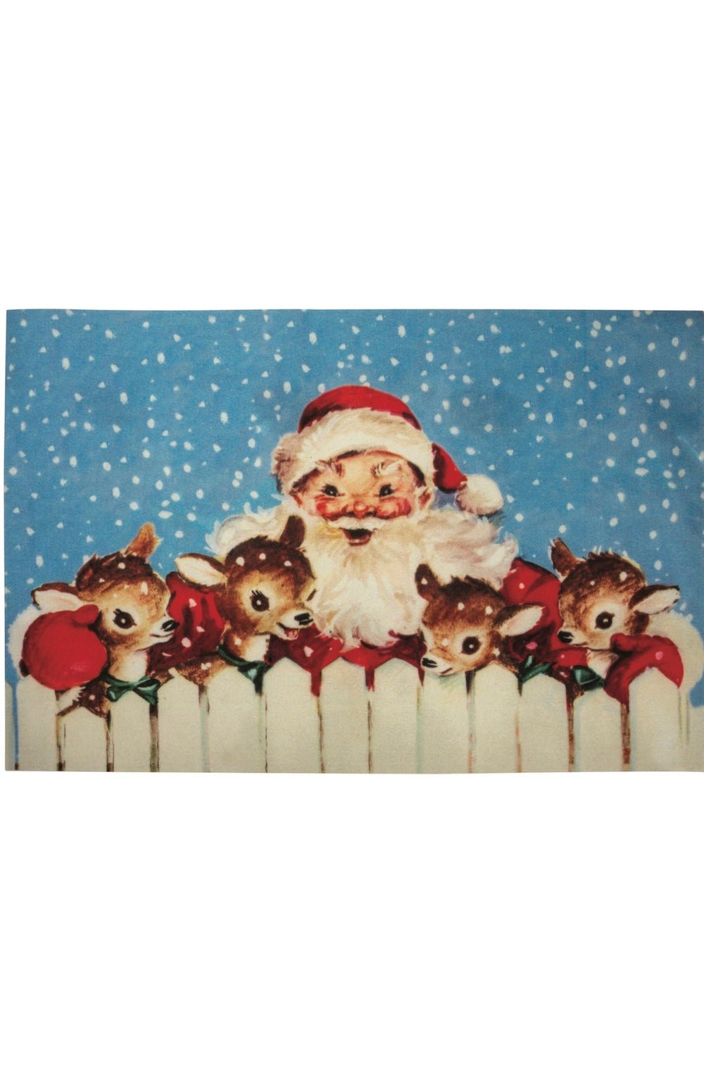 Santa And Reindeer Rug - Foxy’s