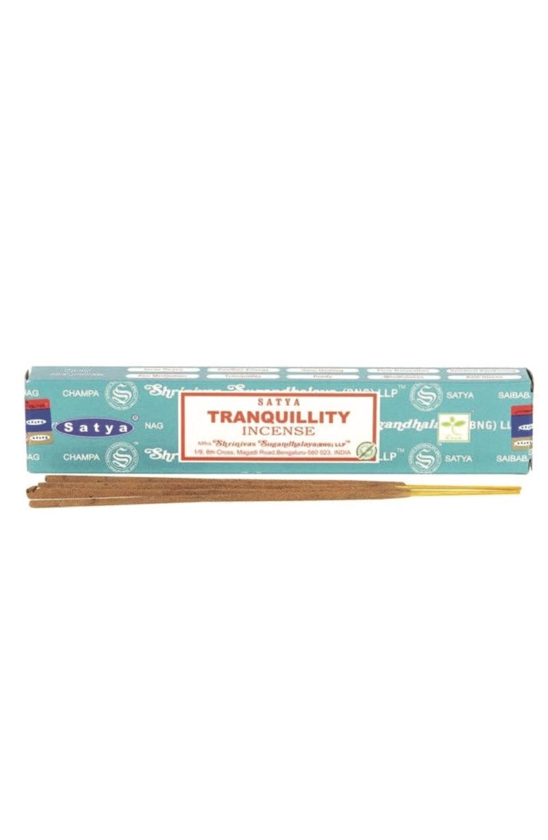 Satya Tranquility Incense Sticks - Dragon's Blood & Patchouli - Mindfulness Series - Foxy’s