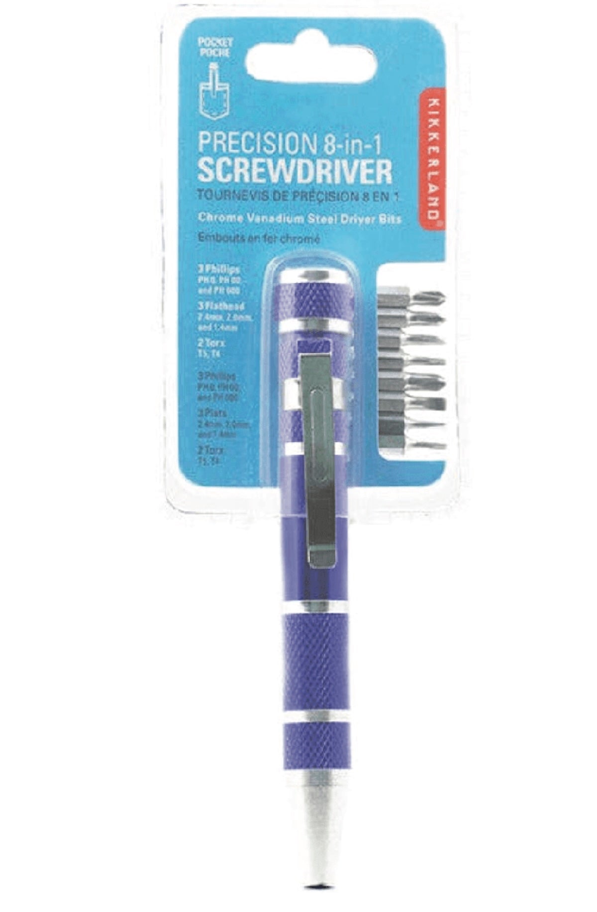 PRECISION 8 - IN - 1 SCREWDRIVER ASSORTED - Foxy’s