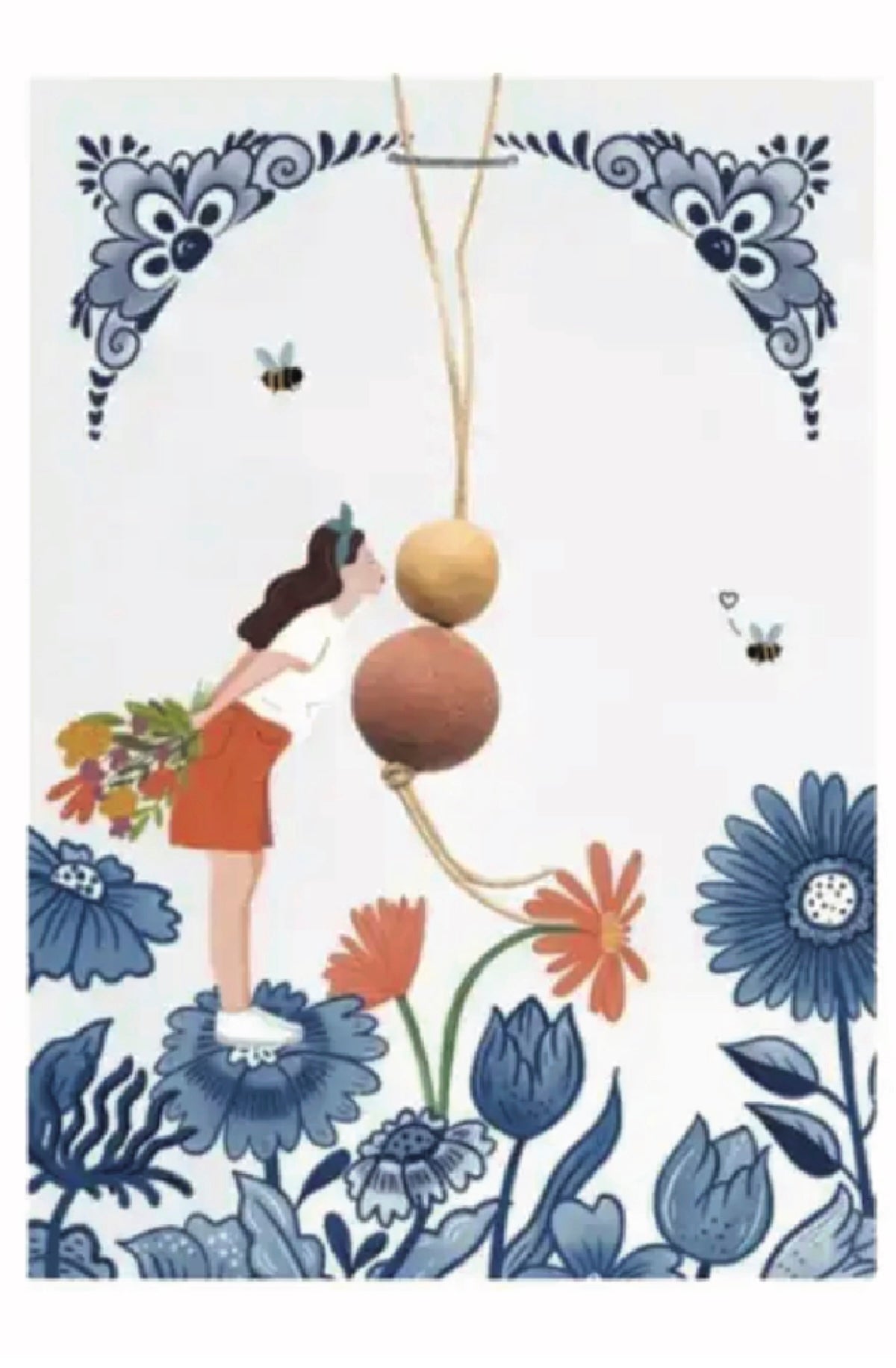 "A Gift for You" Wildflower Greeting Card (w/ seed bomb) - Foxy’s