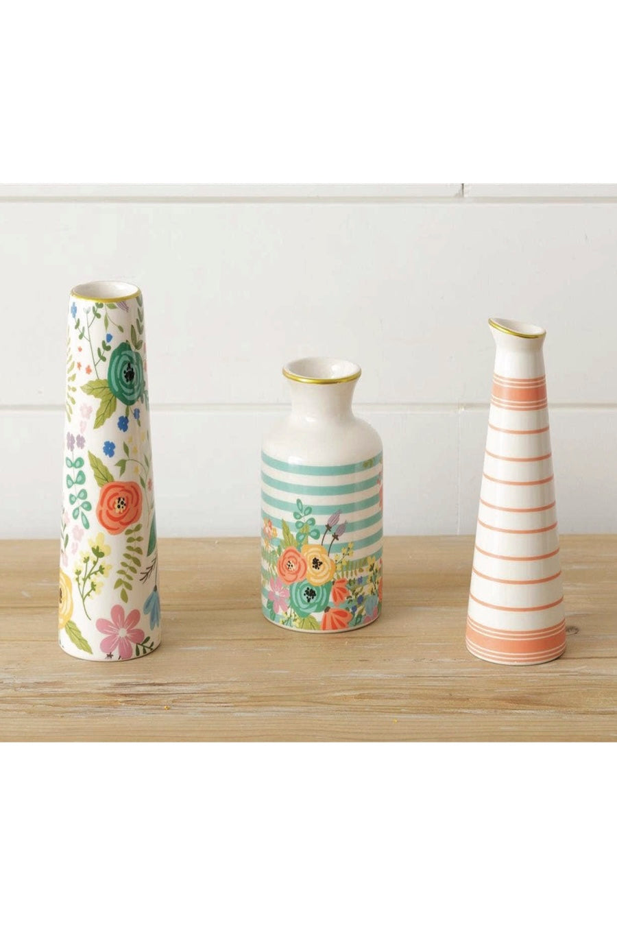 set of 3 flower vases