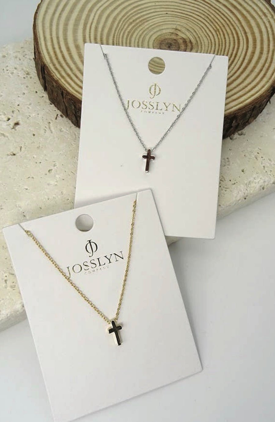 CLASSIC MINI CROSS NECKLACE | Faith Gift - Foxy’s