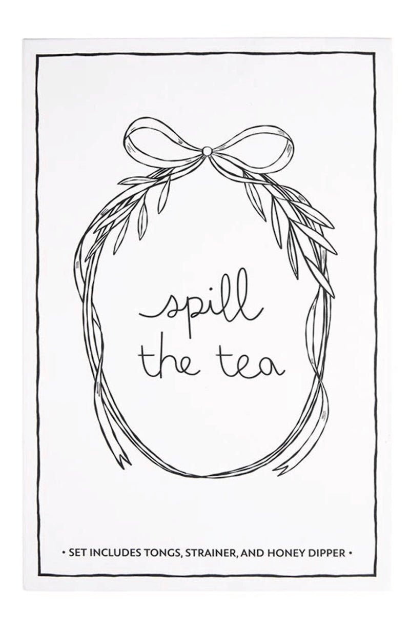 Tea Essential Book Box - Spill The Tea - Great Gift - Foxy’s