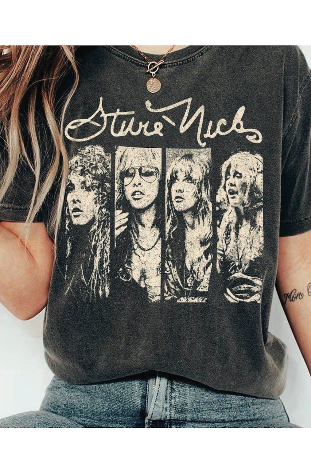 Stevie Nicks 90s Concert Vintage Music Shirt - Foxy’s