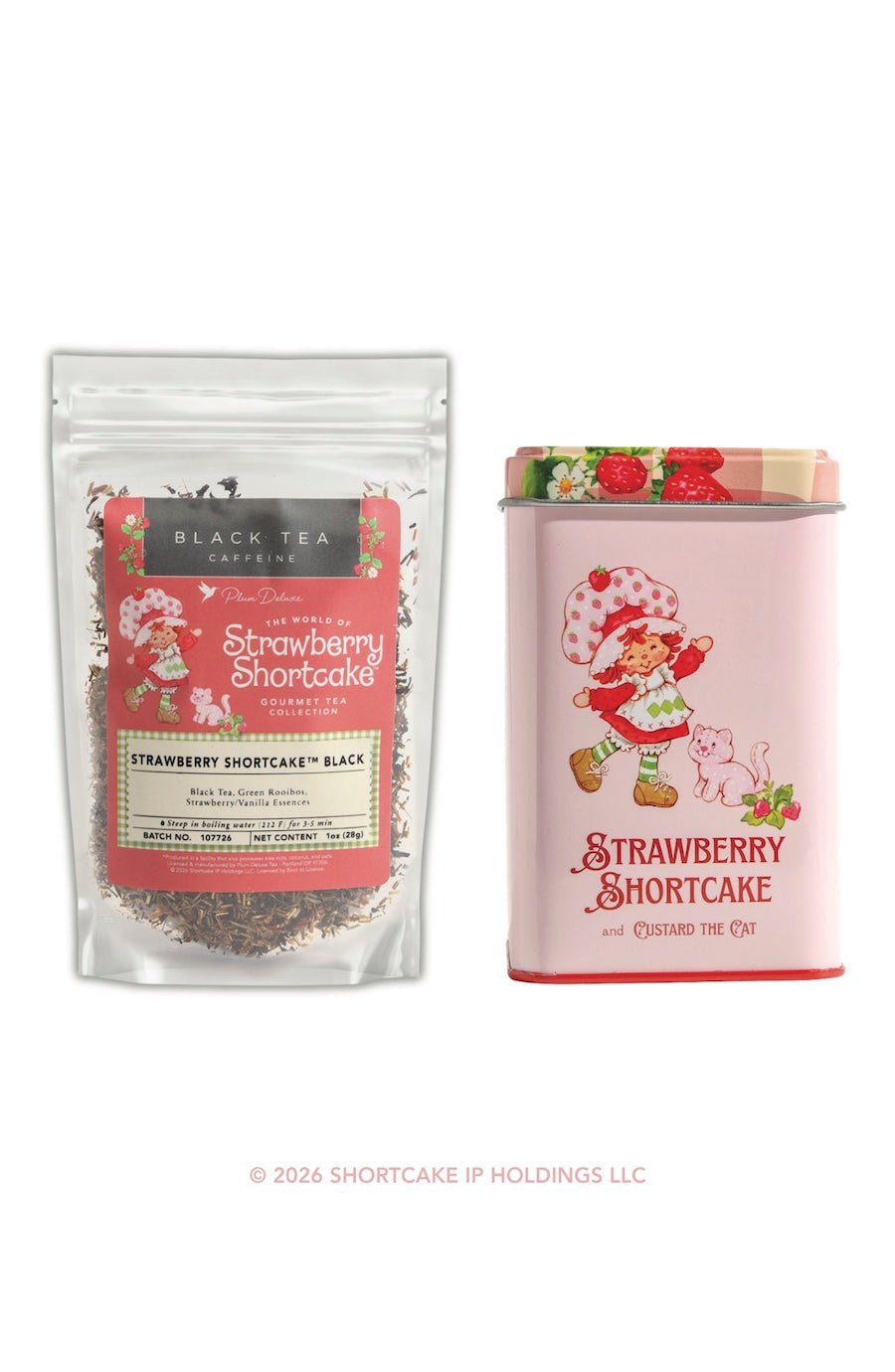 Strawberry Shortcake™ Tea Tin - Foxy’s