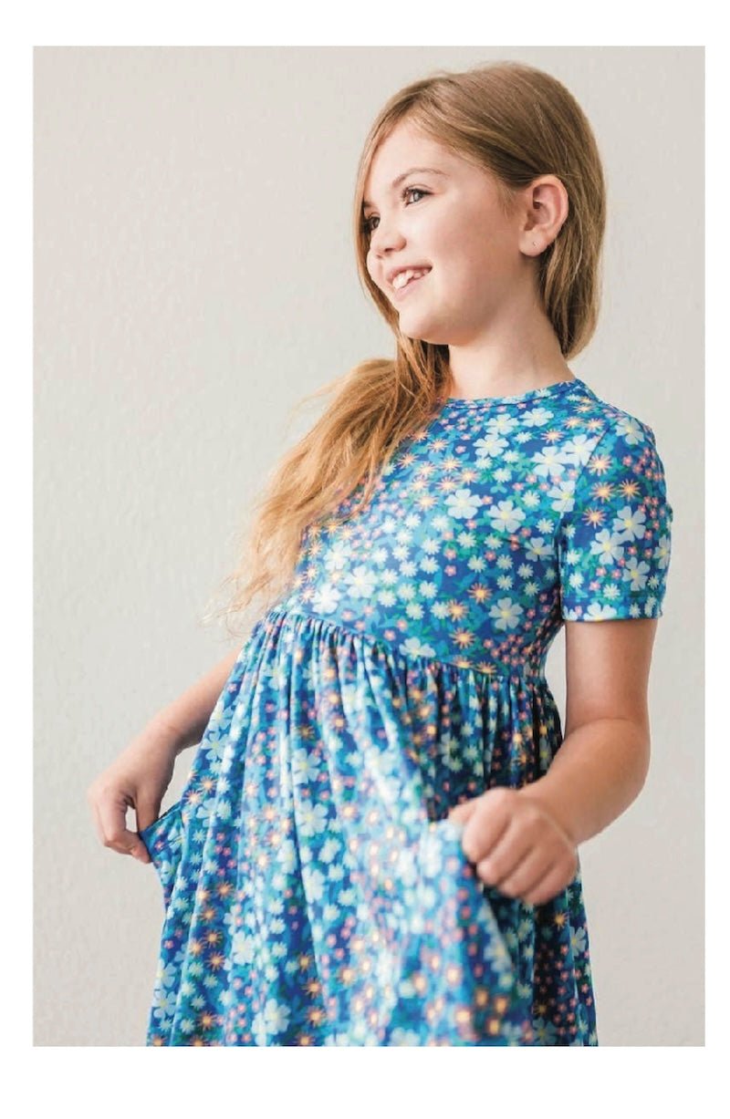 Spring Fling S/S Pocket Twirl Dress - Foxy’s
